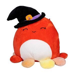Squishmallows Halloween Detra the Octopus Witch 8” Plush NWT